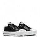 Zapatillas Chuck Taylor All Star Platform Clean Leather  CONVERSE