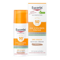 Gel-crema Solar Oil Control Tinted Medium Dry Touch SPF50+  EUCERIN