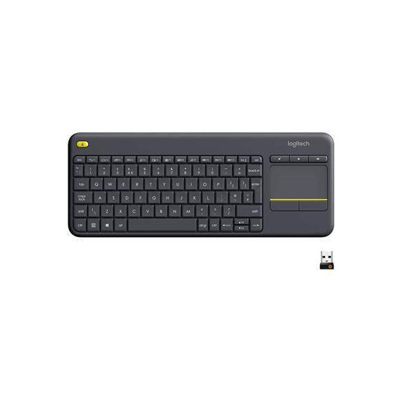LOGITECH Teclado Inalambrico K400 Plus Negro
