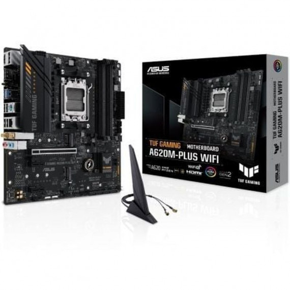 ASUS Placa Base Tuf Gaming A620M-PLUS Wifi Scket AM5 Micro ATX / DDR5