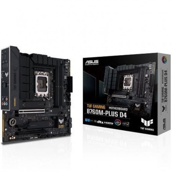 ASUS PLACA BASE TUF GAMING B760M-PLUS D4 SOCKET 1700  MICRO ATX