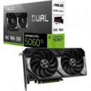 ASUS TARJETA GRAFICA DUAL GEFORCE RTX 5060 TI 8GB OC GDDR7