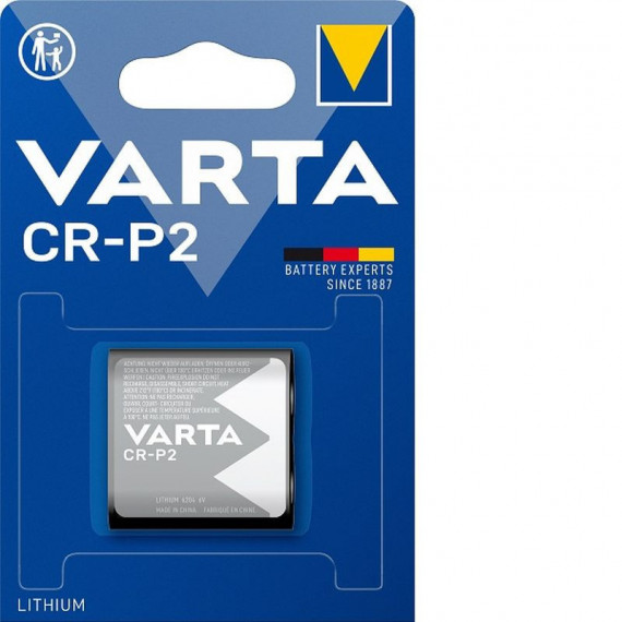 VARTA Pila Litio Foto R53724 CR-P2 6V BLISTER*1