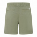 PEPE JEANS Pantalones Relaxed Short Cortos Cómodos PM801104-701