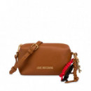 Bolso Vitello Cammel  LOVE MOSCHINO