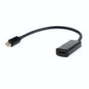 GEMBIRD Adaptador Mini Displayport a HDMI Negro