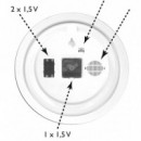 Reloj de Pared Amarillo Kookoo Kids World  SUNEI