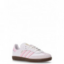 ADIDAS ORIGINALS - Samba Og C - Ftwwht Clpink GUM5 - JQ2849/FTWWHT Clpink GUM5