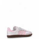ADIDAS ORIGINALS - Samba Og C - Ftwwht Clpink GUM5 - JQ2849/FTWWHT Clpink GUM5