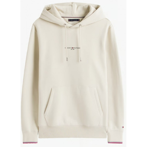 TOMMY HILFIGER - Tommy Logo Tipped Hoody - Acg - F|MW0MW32673/ACG