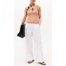 TOMMY HILFIGER - 5X2 Rib Slim Square-nk Tank - 0DN - F|WW0WW45444/0DN