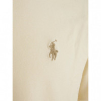 Polo RALPH LAUREN - SSKCPLKTM1-SHORT Sleeve-polo Shirt - Andover Cream C8599 - 710941439020/ANDOVER Cream C8599