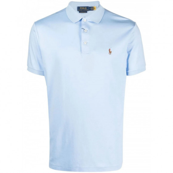 Polo RALPH LAUREN - Sskccmsl-short Sleeve-knit - Office Blue - 710713130005/OFFICE Blue