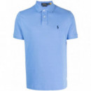 Polo RALPH LAUREN - SSKCCMSLM1-SHORT Sleeve-knit - Harbor Island Blue C7998 - 710782592012/HARBOR Island Blue C7998