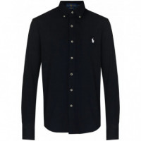 Polo RALPH LAUREN - LSFBBDM5-LONG Sleeve-knit - Aviator Navy - 710654408016/AVIATOR Navy