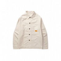 Chaquetas Hombre Chaqueta SERVICE WORKS Ripstop Front Of House Bone