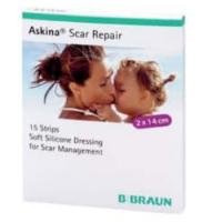 Askina Scar Repair 15 Apositos 2 X 14 Cm  B. BRAUN MEDICAL S.A.
