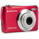 Cámara Digital Compacta 18MP AGFAPHOTO DC8200 con Tarjeta Sd de 16GB Roja