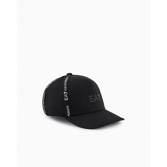 Gorra de béisbol de algodón Logo Series de EA7