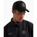 Gorra de Béisbol de Algodón con Logotipo de EA7