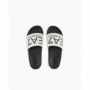 Chanclas con Maxilogotipo de EA7