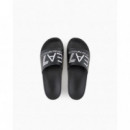 Chanclas con Maxilogotipo de EA7