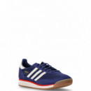 ADIDAS ORIGINALS - Sl 72 Rs - Dkblue Owhite Red - JR8789/DKBLUE Owhite Red