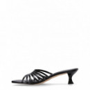 MICHAEL KORS - Haisley Kitten Sandal - 001 - 40T5HSMS1L001/001