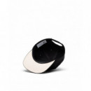 Gorros y Gorras Gorra HERSCHEL Whaler 6 Panel Blackletter Black