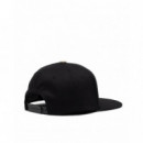 Gorros y Gorras Gorra HERSCHEL Whaler 6 Panel Blackletter Black