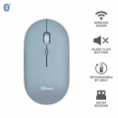 Raton TRUST Puck Recargable Wireless BLUETOOTH Blue