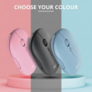 Raton TRUST Puck Recargable Wireless BLUETOOTH Blue