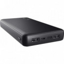 Powerbank TRUST Primo 20000MAH 2A USB + Usb-c + Micro-usb Eco Black