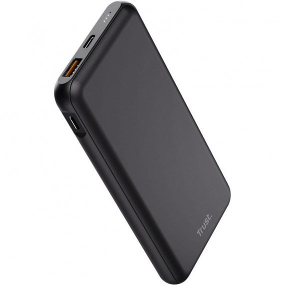 Powerbank TRUST Redoh 10000MAH Usb-a + X2 Usb-c Black