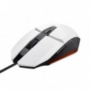 Raton TRUST Gaming Gxt 109W Felox Rgb USB 6400DPI 6 Botones White
