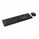 Teclado + Raton TRUST TKM-360 Wireless Silent Black