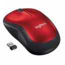 Raton LOGITECH M185 Wireless Red