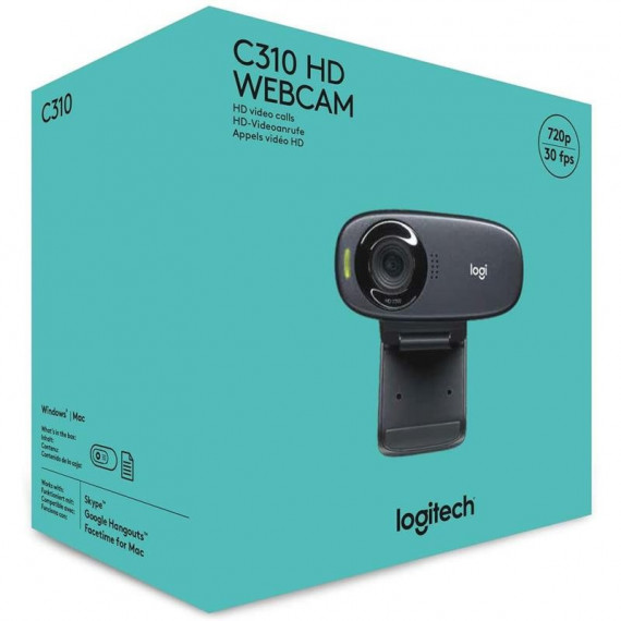 Webcam LOGITECH C310 5MP - Guanxe Atlantic Marketplace