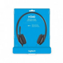 Auriculares+ Microfono LOGITECH H340 USB Black