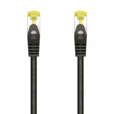 Cable de Red CAT.7 S/ftp 0.5M AISENS Black
