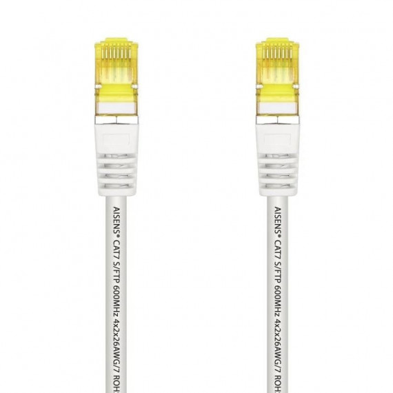 Cable de Red CAT.7 S/ftp 1M AISENS White