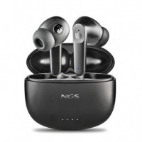 Auriculares NGS Hush In Ear Anc/enc BLUETOOTH Black - Guanxe Atlantic Marketplace