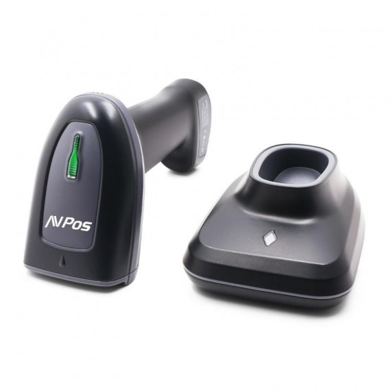 Lector AVPOS Codigos 1D + 2D +qr BT230 Wireless 2.4 + BLUETOOTH + USB