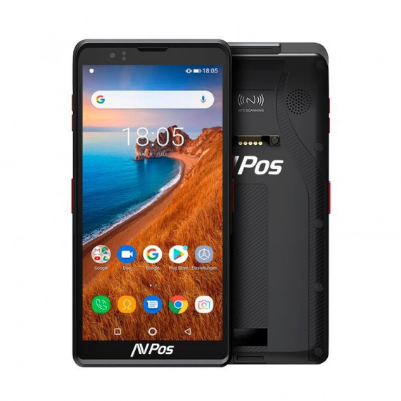 Capturador Pda AVPOS DC60 6" OCTA/4GB/64GB/NFC/2D/4G/FUNDA Android