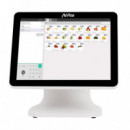 Tpv AVPOS K5000 15" Aluminio Tactil Intel I7/8G DDR4/SSD128G/W11P White 3Y