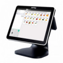 Tpv AVPOS K5000 15" Aluminio Tactil Intel N100/8GB/SSD128GB/WIFI/VISOR 3YR