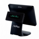 Tpv AVPOS K5000 15" Aluminio Tactil Intel N100/8GB/SSD128GB/WIFI/VISOR 3YR