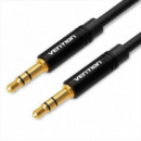 Cable Audio VENTION Jack 3.5/M - Jack 3.5/M Acodado 1M Black