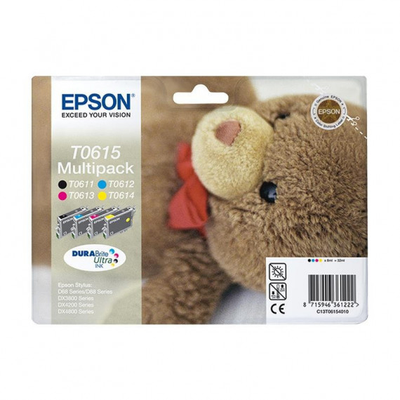 Tinta EPSON C13T06154010 Multipack T0615