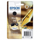 Tinta EPSON C13T162140 T1621 Black 16
